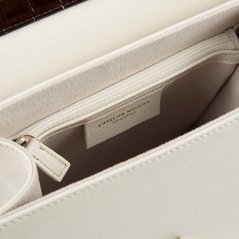 GAIA - CHESTNUT/LIGHT BEIGE