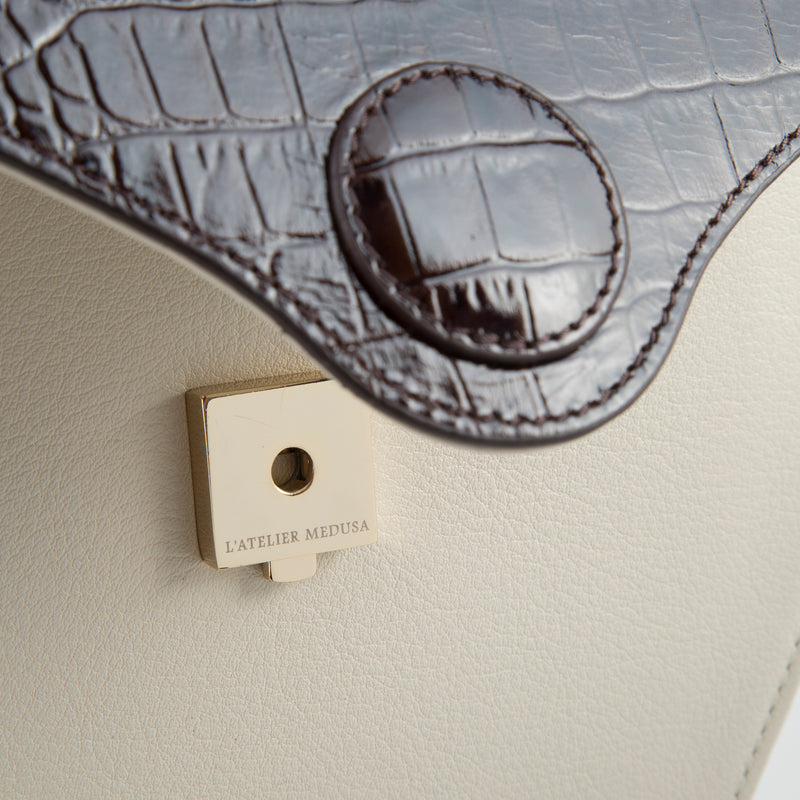 GAIA - CHESTNUT/LIGHT BEIGE